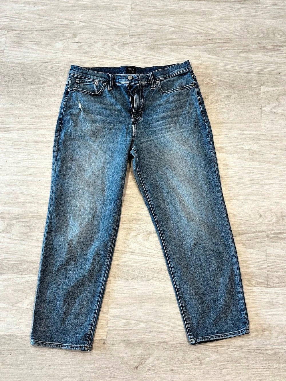 J.Crew Relaxed Boyfriend Jeans Blue Waist 31